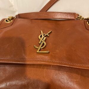 Saint Laurent Brown Crossbody Bag